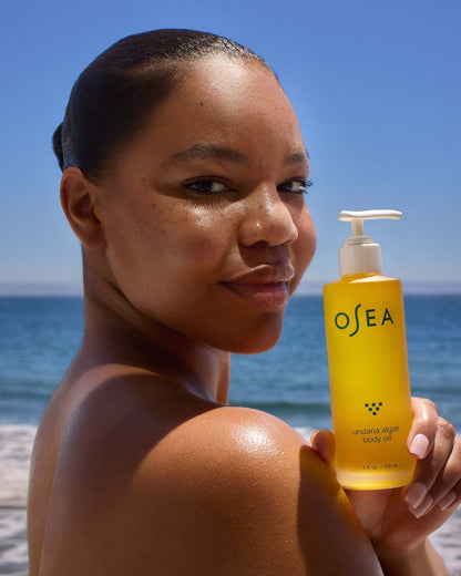 OSEA Undaria Algae Body Oil 5 oz – Visibly Firming, Deeply Moisturizing, Instantly Improve Elasticity, Clean Lightweight Non-Greasy Hydration, Vegan & Cruelty-Free Seaweed Skincare